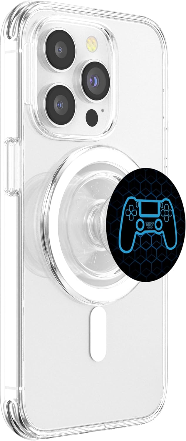 Video Game Gaming Pattern for Gamer Gift Game Controller PopSockets PopGrip: Swappable Grip for Phones & Tablets PopSockets PopGrip for MagSafe