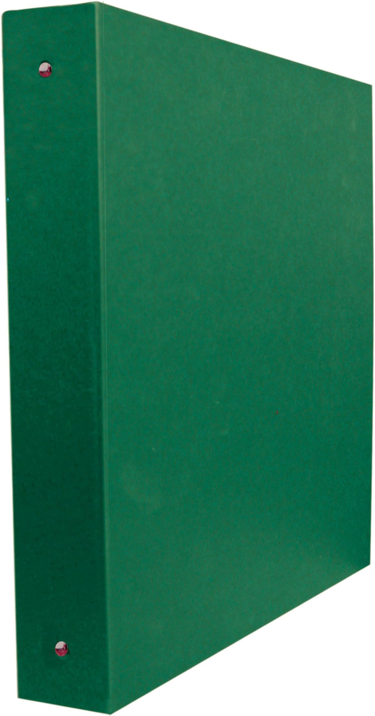 Aurora GB Elements Binder, 1/2 Inch Round Ring, 8 1/2 x 11 Inch Size, Green, Linen Embossed, Eco-Friendly, Recyclable, Made in USA (AUA20302)