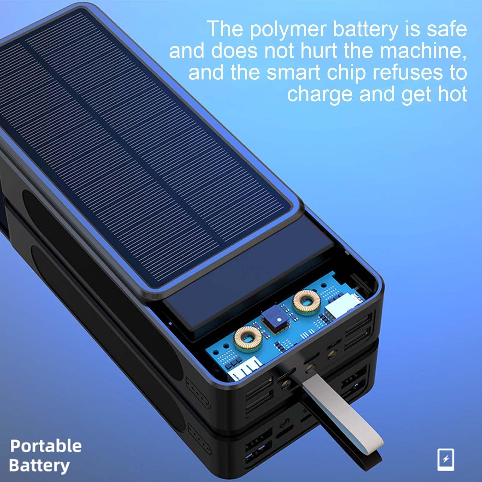 Solar Power Bank 500,000 MAh Portatile - Dettaglio