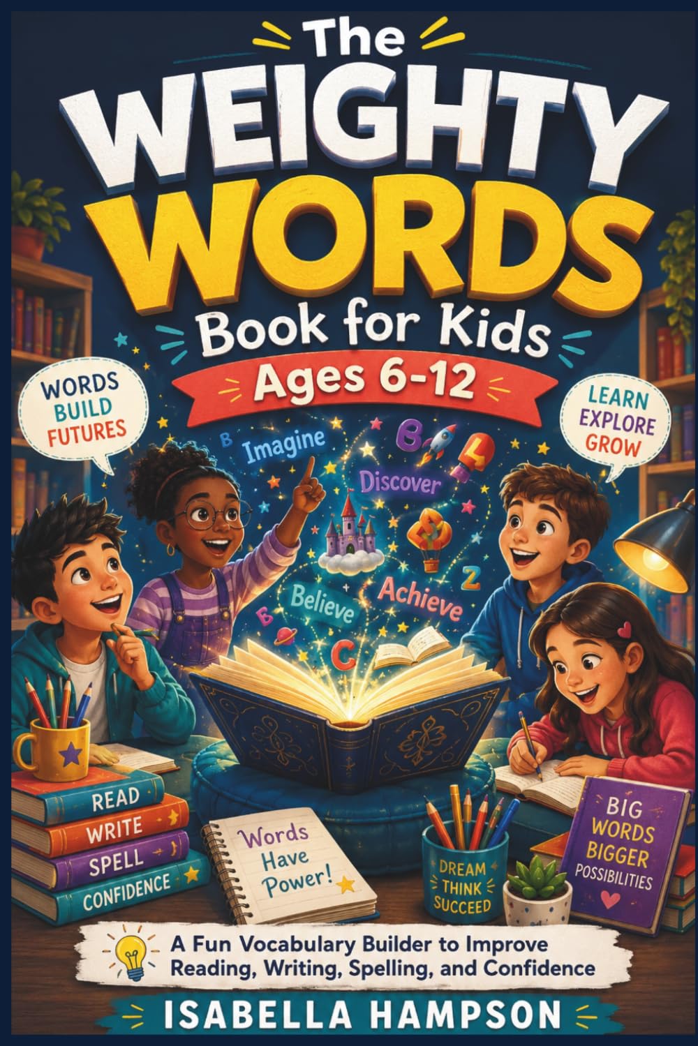 The Weighty Words Book for Kids Ages 6-12: A Fun Vocabulary Builder to Improve Reading, Writing, Spelling, and Confidence