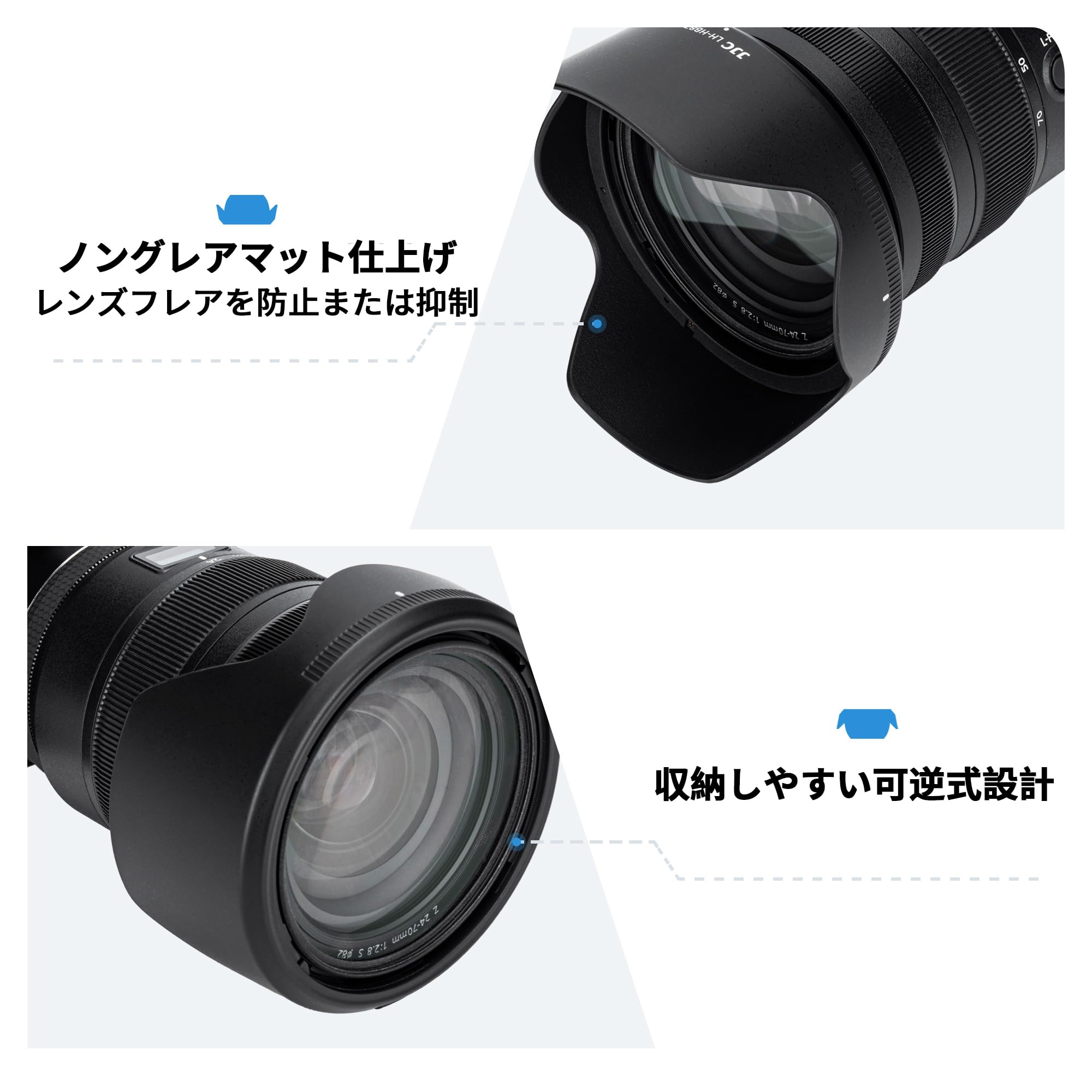 Nikon NIKKOR Z 24-70mm F2.8S(保護フィルタ付)