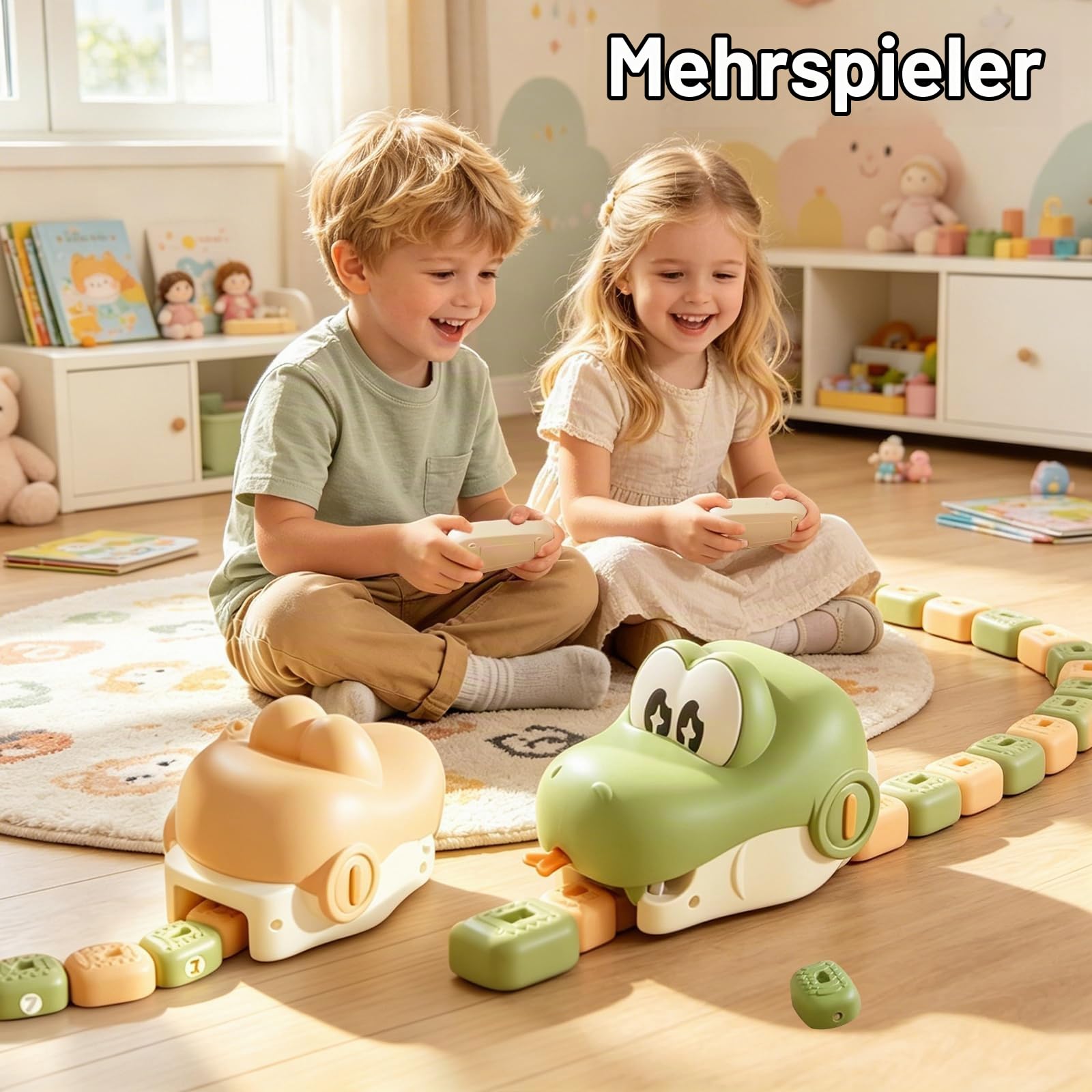 Magnetic Snake Game,Magnetisches Schlangenspiel mit Lichtern und Geräuschen