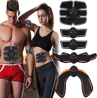 Fitness Belt, ABS Stimulator Abdominal Toner Equipment for Men Women Abdomen/Arm/Leg Home Office Exercise