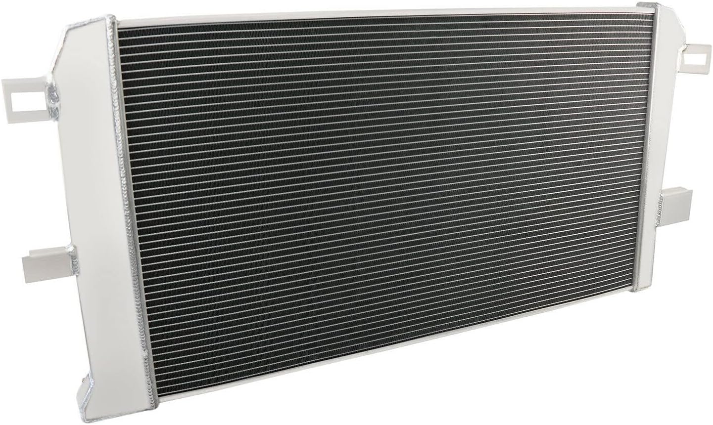 4 Row Core Aluminum Radiator for 2001 2002 2003 2004 Chevy Silverado/GMC Sierra 2500 HD 3500 HD 6.6l Duramax LB7 LLY All AA5052 Aluminum Radiador