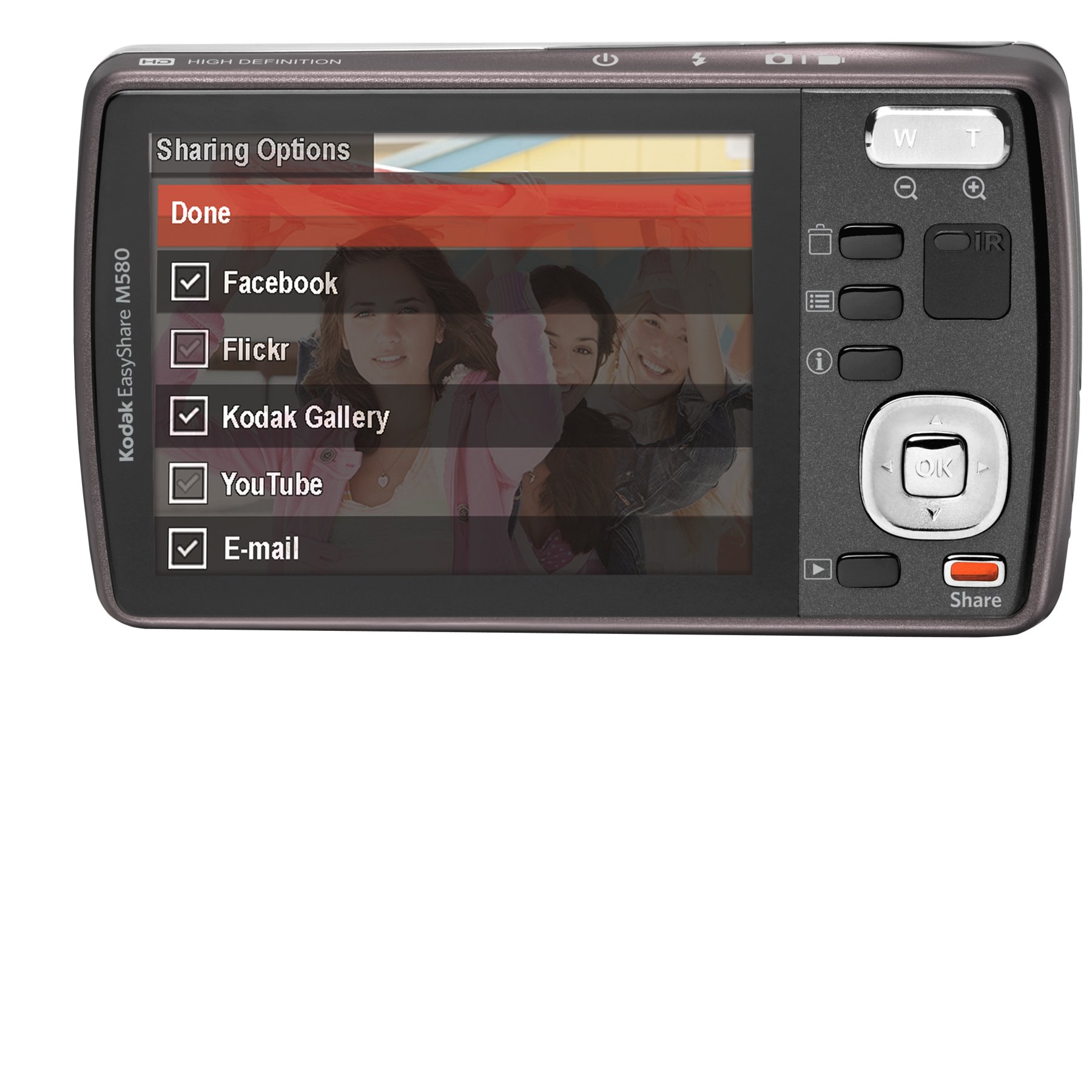 Amazon.com : Kodak Easyshare M580 14 MP Digital Camera with 8x