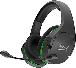 Headset Wireless Gamer HyperX CloudX Stinger Core - Licenciado pela Xbox, Leve, Áudio Imersivo com Windows Sonic, Drivers de 40 mm, Preto e Verde (4P5J0AA)