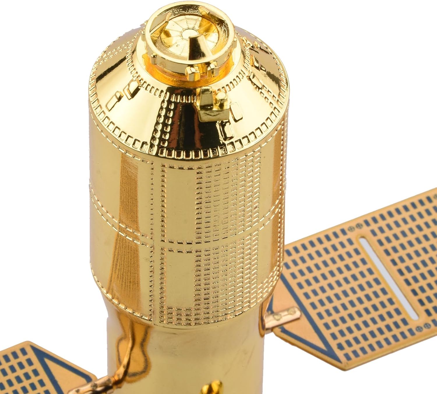 ZEZEFUFU 1/80 Scale Alloy Tiangong No.2 Spacecraft Satellite Model Space Ship Satellite Model for Collection Gift
