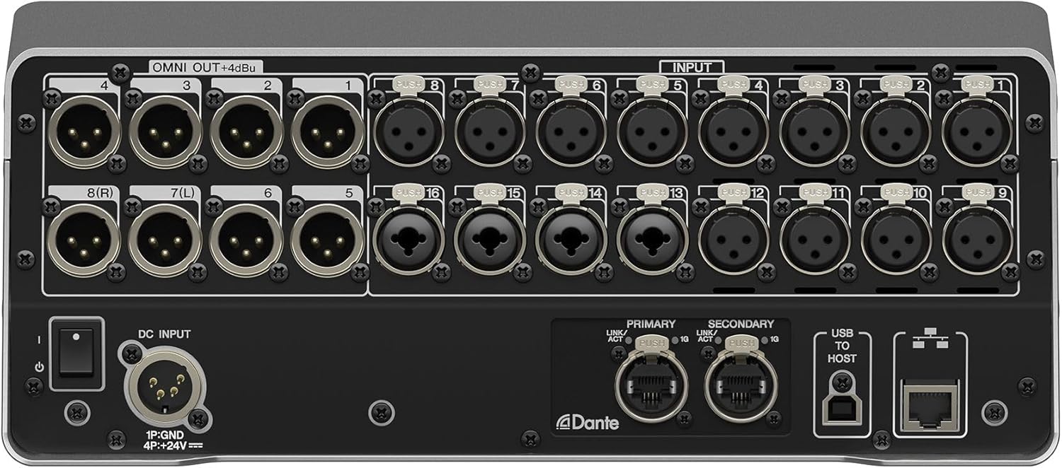 Yamaha DM3-D 22 Channel Ultracompact Digital Mixing Console With Dante