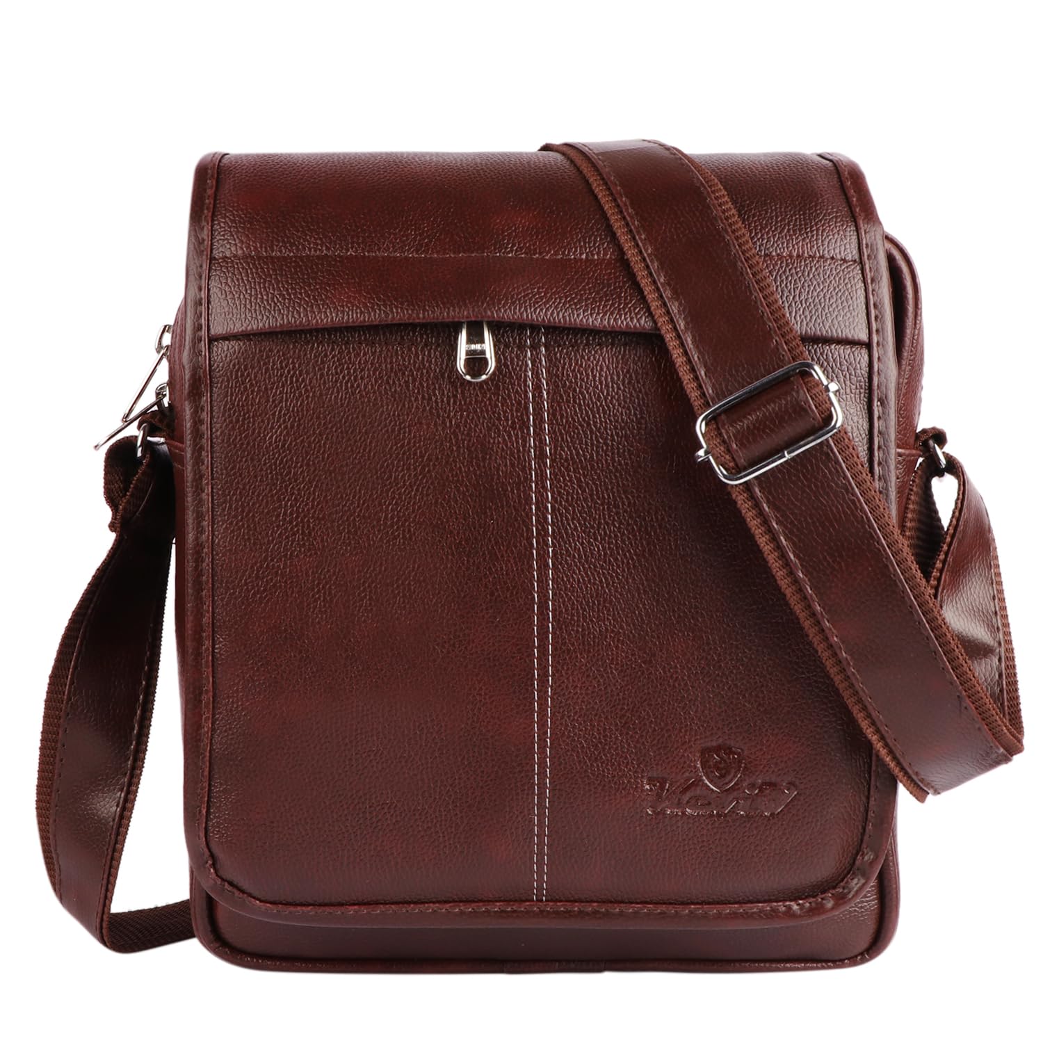 keviv Leather Sling Bag for Men | Crossbody Bag | Travel Bag | Utility Bag (27cm x 23cm x 9cm) SB05-picture-42