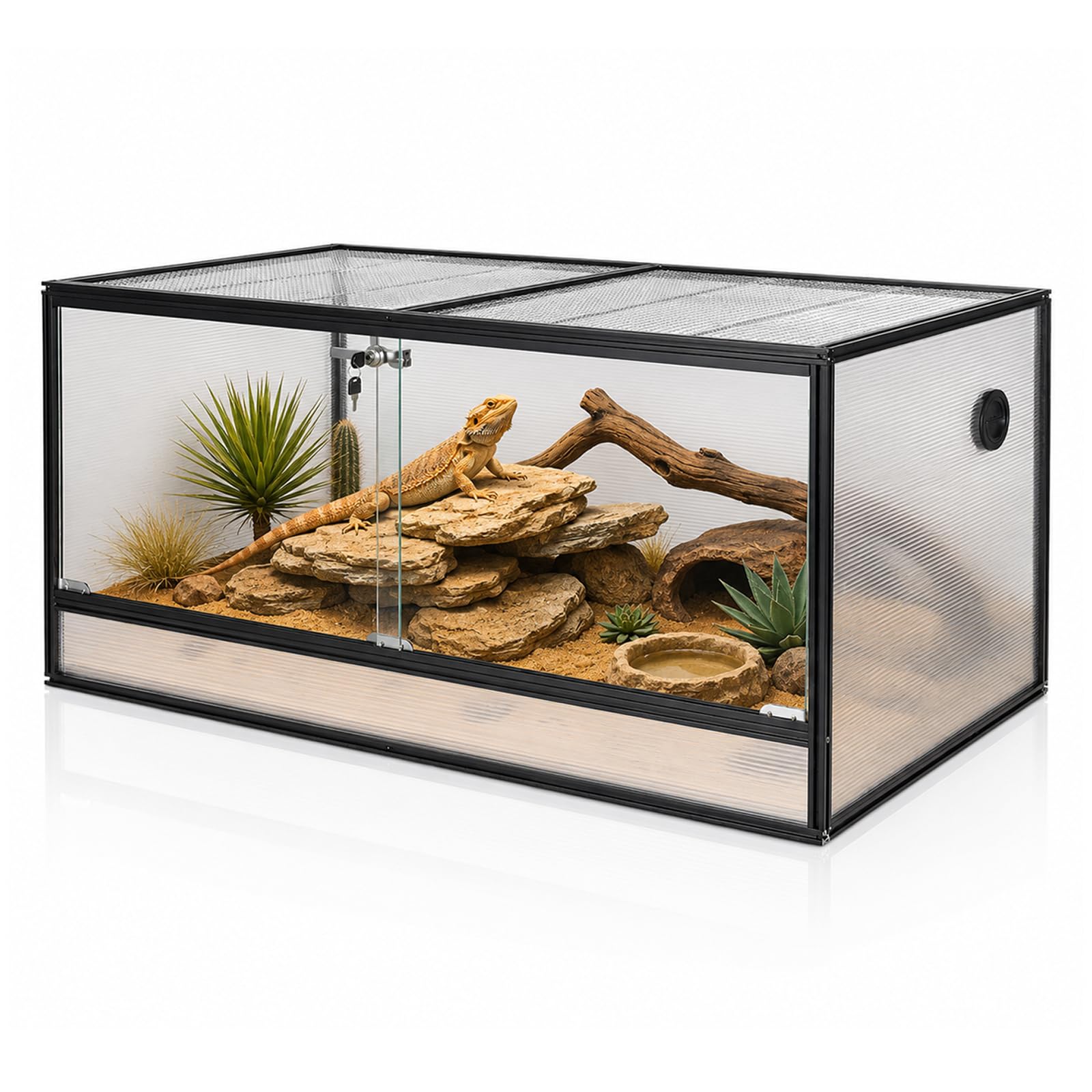 Amazon.com : JXXXN 120 Gallon Bearded Dragon Tank, 48x24x24