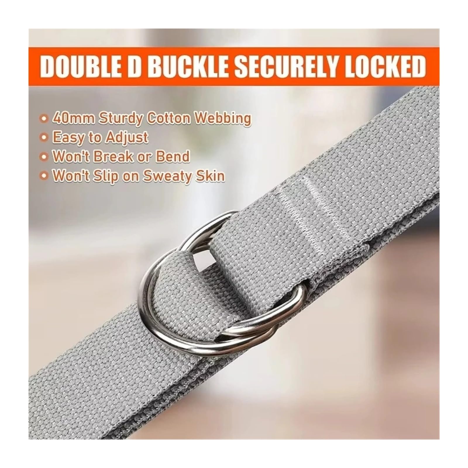 Widerstandsbänder mit Griffen 1 x Reck-Pull-Up-Power-Band, verstellbares Unterstützungsband
