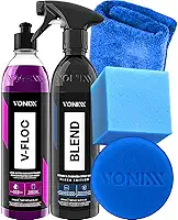 Blend Spray Black Edition Cera para Carro Preto Shampoo V-Floc Vonixx
