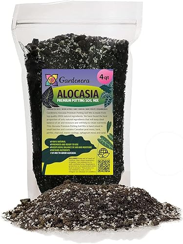 Miniatura 9 de Eleva tu Alocasia con la mezcla orgánica de tierra de Gardenera - Cultiva hojas más saludables y elegantes - 1 cuarto de galón