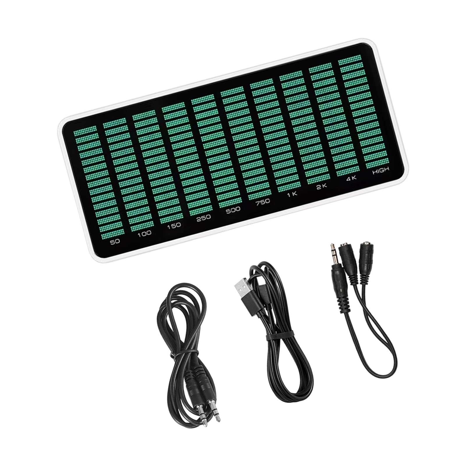 Analizadores de espectro con doble entrada para optimizar audio de 50 Hz a 20 KHz