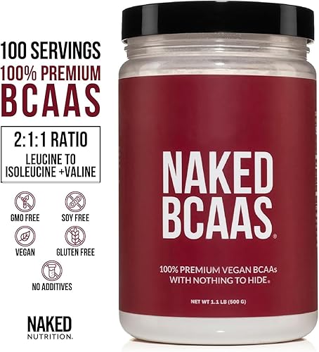 Miniatura 2 de Paquete de Aminoácidos Naked Naked Naked sin sabor + Aminoácidos Eaas desnudos sin sabor en polvo, vegano, todos los aminoácidos esenciales