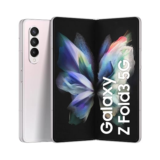 Samsung Galaxy Z Fold3 5G (Phantom Silver, 12GB RAM, 256GB Storage) with No Cost EMI/Additional Exchange Offers