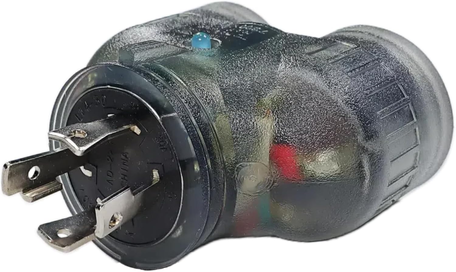 NEMA L5-30 Splitter Adapter，250Volt Twist Lock Male Plug L5-30P to (2) L5-30R Female Receptacle，Generator 30AMP 3-Prong Locking
