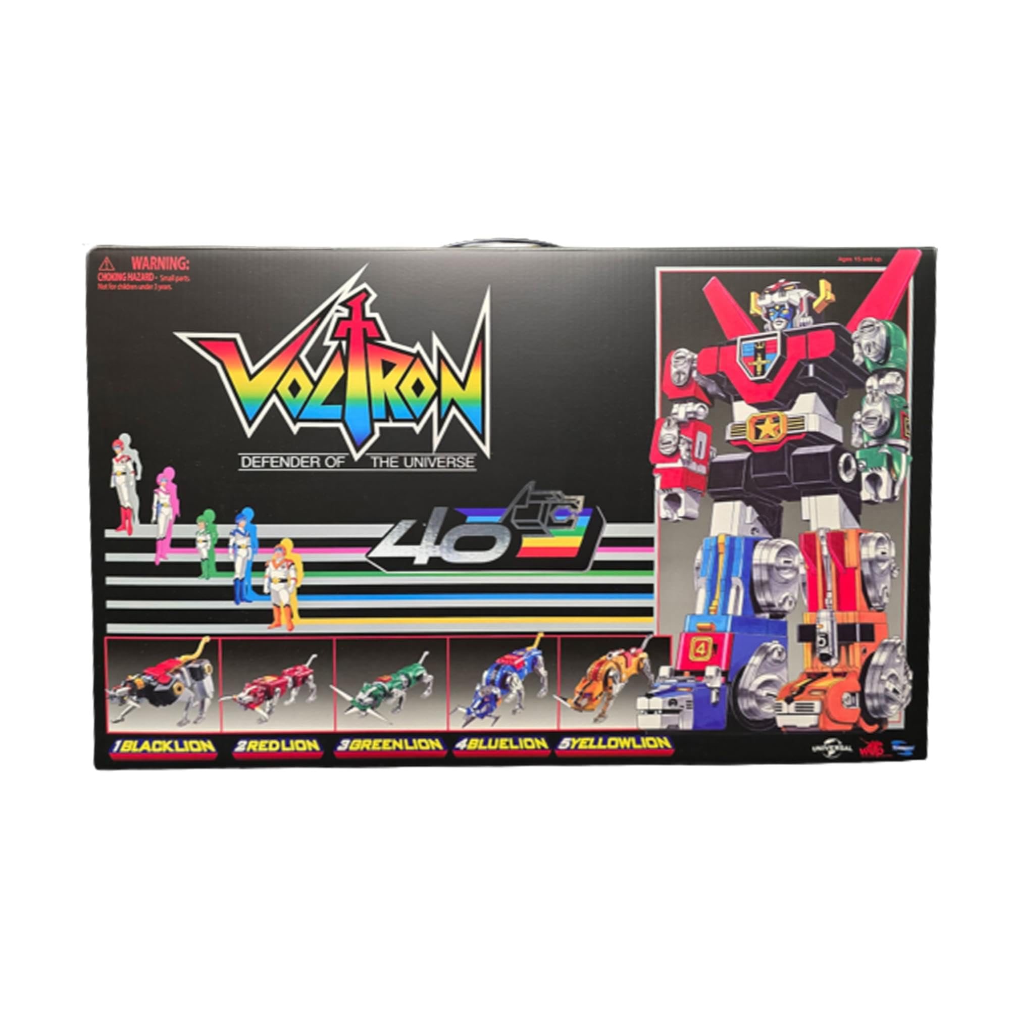 Toynami Voltron: Defender of The Universe 40th Anniversary Classic Legendary Voltron Action Figure 13"