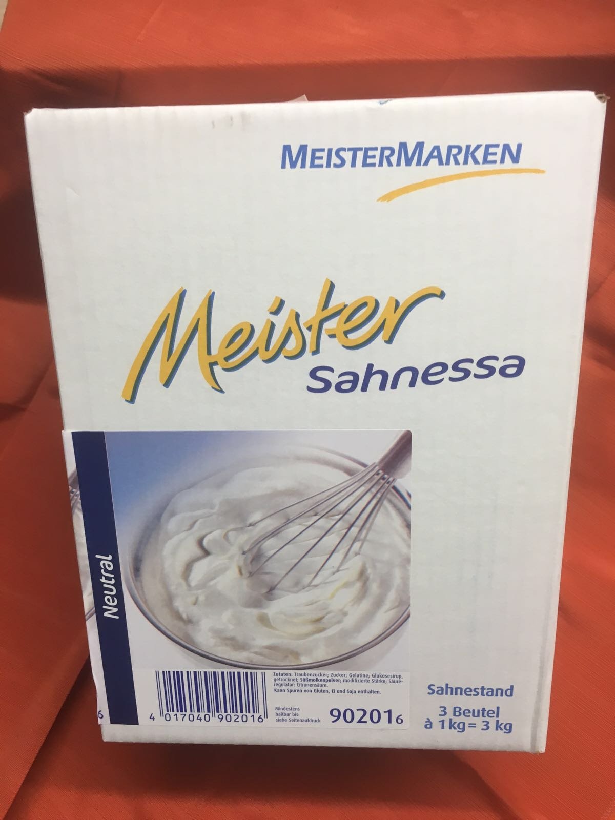 Sahnestand Neutral 3kg