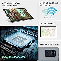 Vista 5 de HUION Kamvas Slate 10 - Tableta de dibujo independiente, no necesita computadora, con pantalla completamente laminada, tableta de arte digital