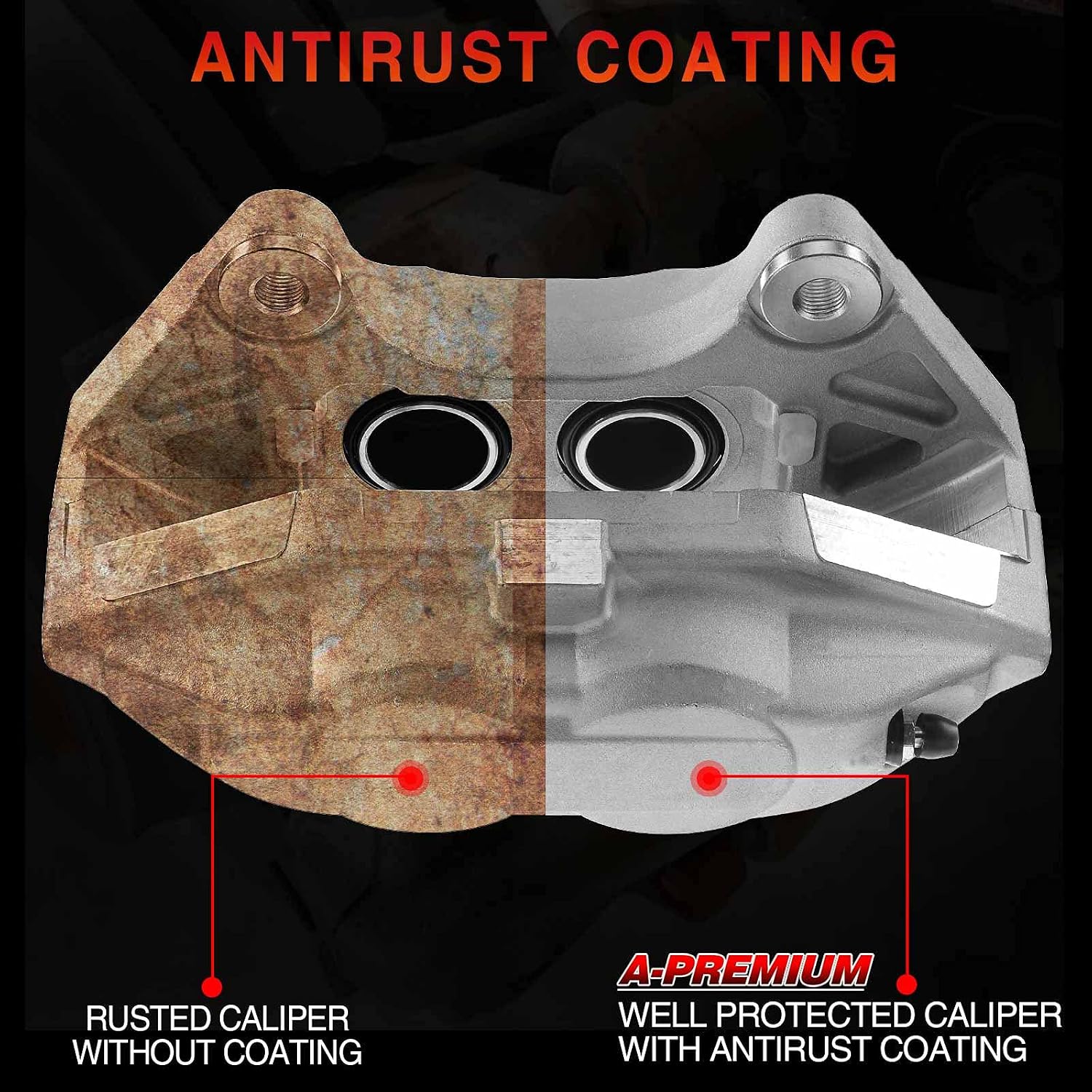 Blасk Frіdау - 80% оƒƒ A-Premium Brake Caliper Assembly Compatible with Nissan 370Z Infiniti G37 M37 M56 Q50 Q60 Q70 2009-2018 Front Left and Right 2-PC Uр Tо 60% оƒƒ A-Premium Brake Caliper Assembly Compatible with Nissan 370Z Infiniti G37 M37 M56 Q50 Q60 Q70 2009-2018 Front Left and Right 2-PC