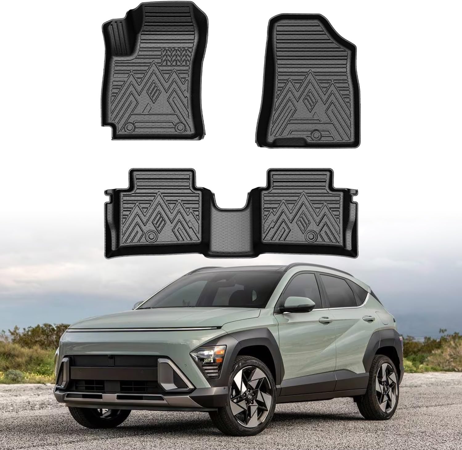 Amazon.com: Mixsuper Floor Mats for Hyundai Kona 2024-2025 SE | SEL | N ...
