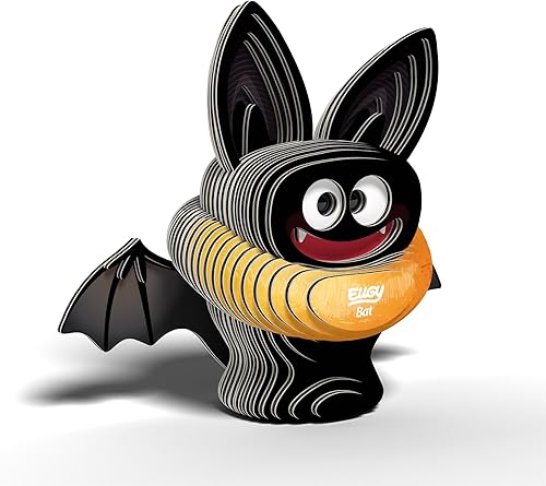 Miniatura 2 de Eugy Rompecabezas 3D de murciélagos, rompecabezas educativos ecológicos de aprendizaje para niños mayores de 6 años