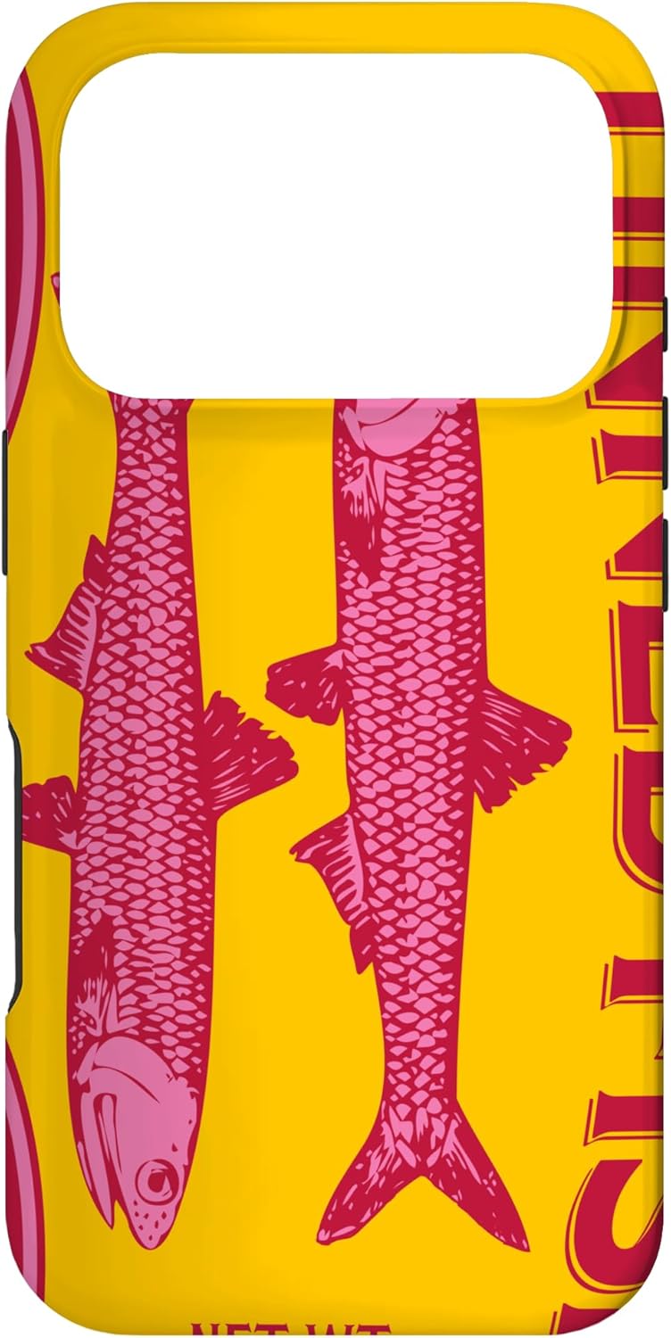 Tinned Fish, Tinned Sardines, Fish Lover Design Case for iPhone 17 Pro