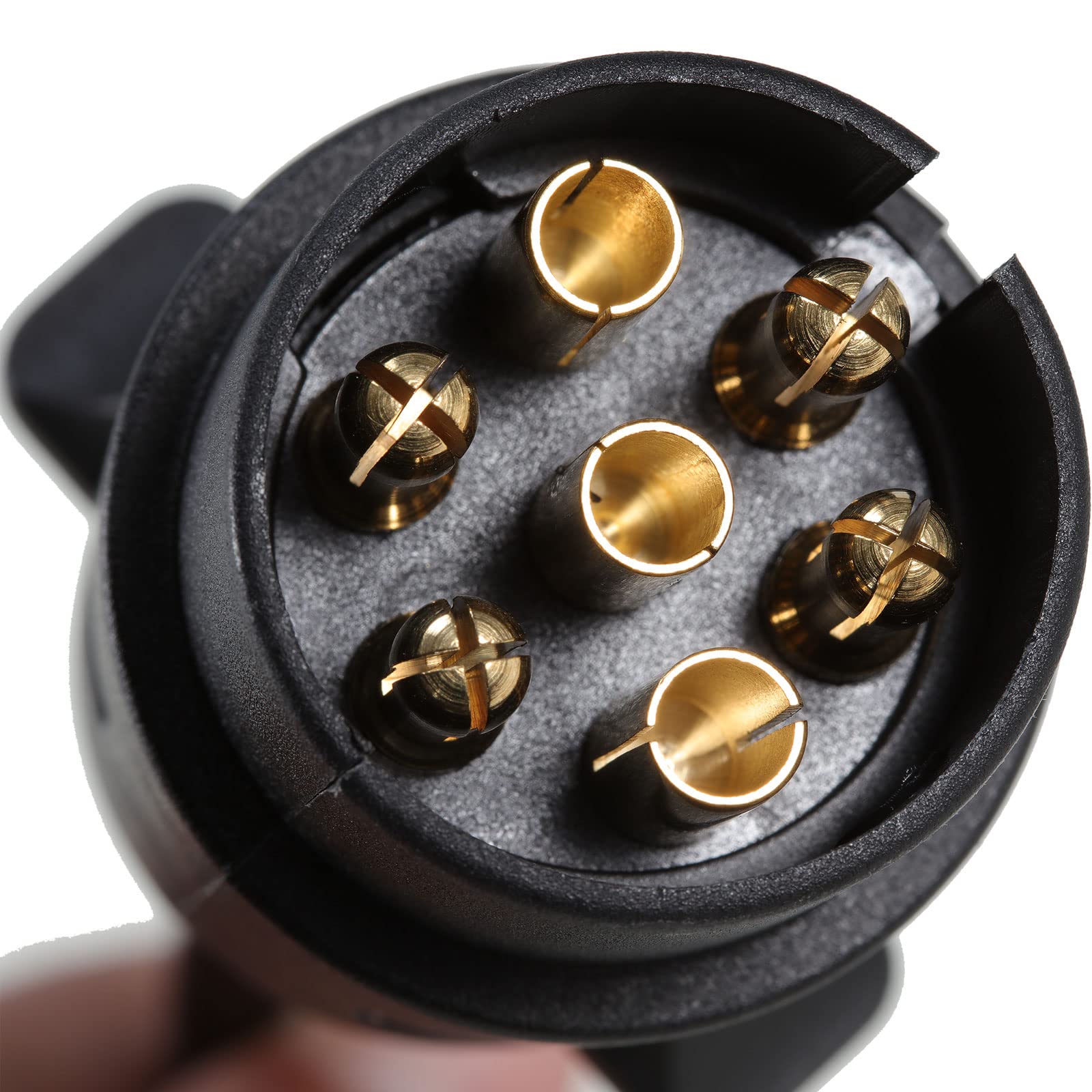 Woola Anhänger Verlängerungskabel 1,8m - 7 Pol Auf 13 Pol Adapter Wasserdicht