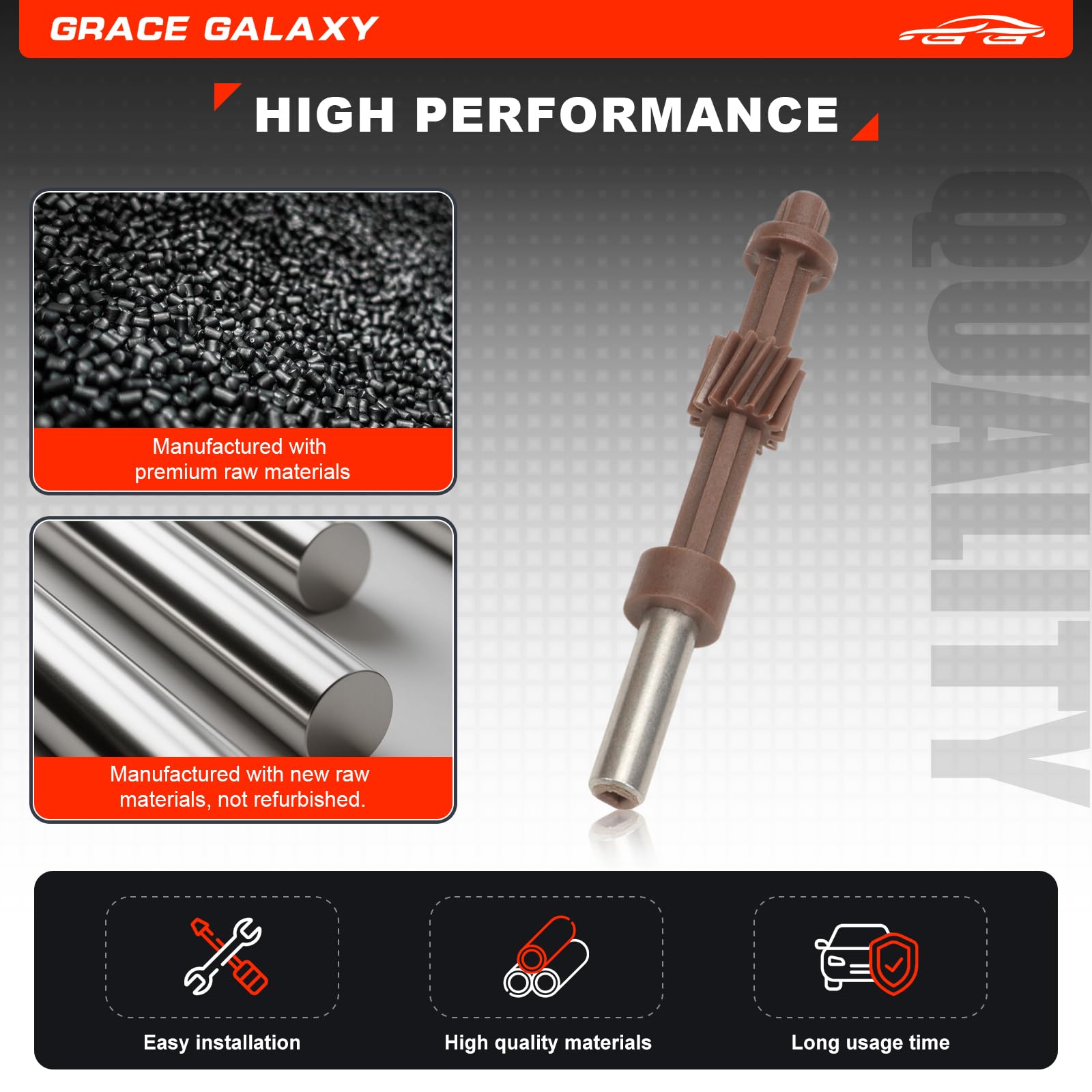 GraceGalaxy 9643559780 Koło zębate wału tachometru dla Ducato Boxer Jumper