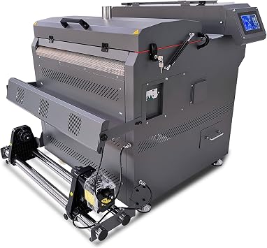 24in 600mm DTF Powder Shaking Machine DTF Automatic Powder Shaking And Heating All-in-One Machine TPU Adhesive Powder Shaker and Dryer Machine with Touch Screen for T-Shirt Printing DTF Printer