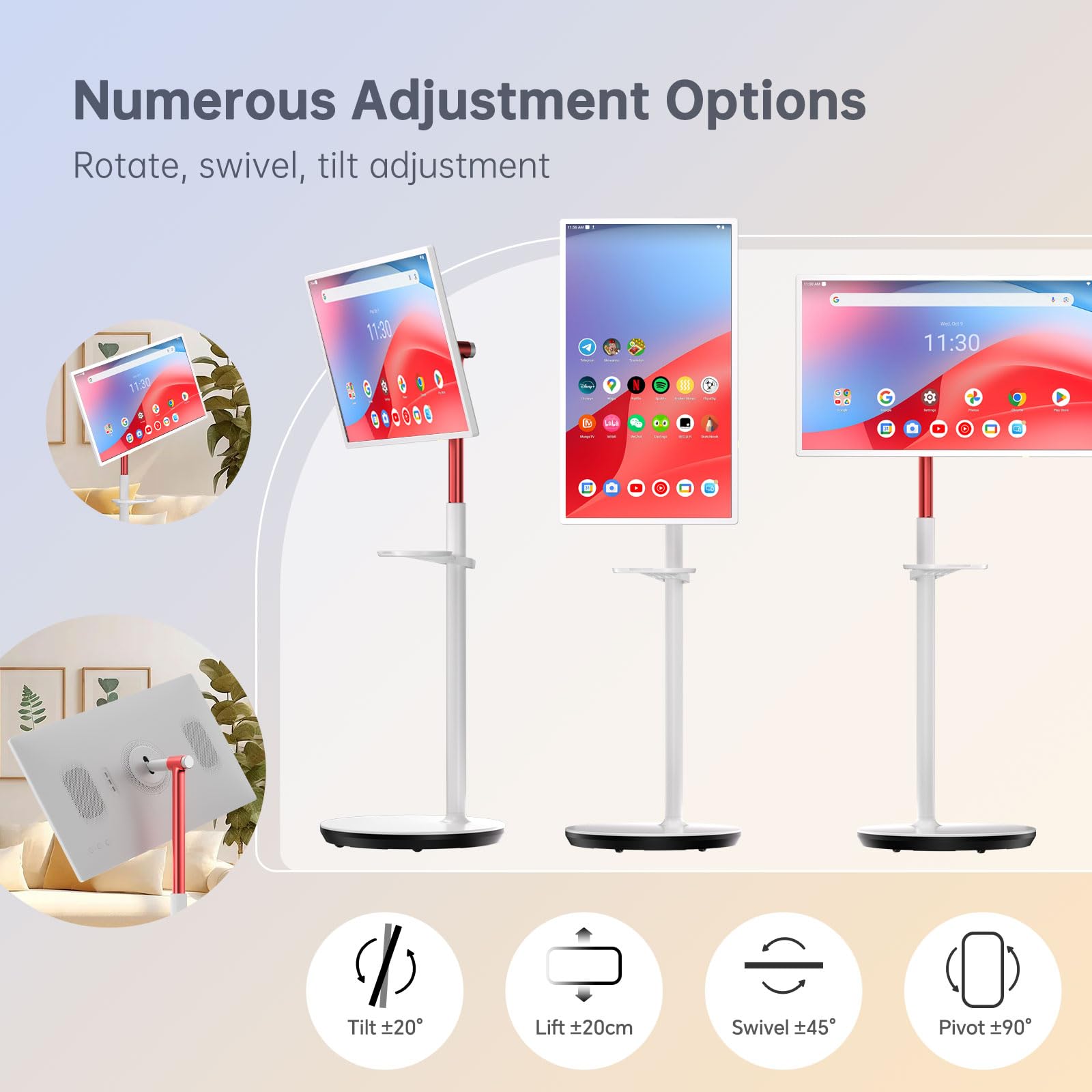 Amazon.com: KTC 32 Inch MegPad 4K Touchscreen Smart Portable