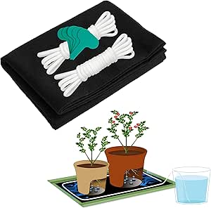 ORIMERC Automatic Plant Watering Mat & Self-Watering Wick System