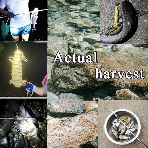 Miniatura 3 de SUFFUSE Arpón ligero resistente a la corrosión, pesca con lanza, equipo de arpón para cangrejos, arpón especialmente diseñado para pesca de peces,