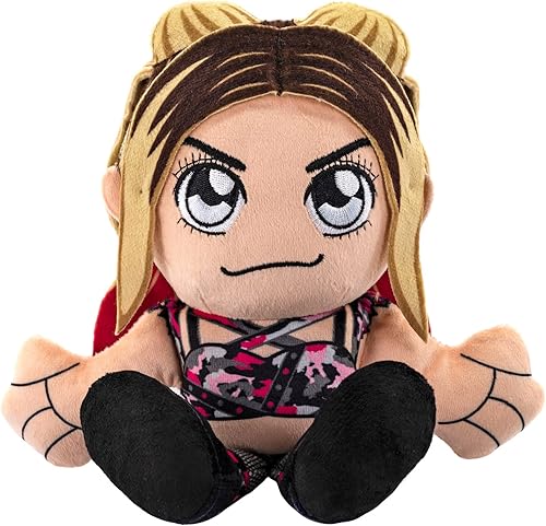 Bleacher Creatures WWE Alexa Bliss 8 pulgadas Kuricha Sentado Felpa - Juguete suave inspirado en Chibi
