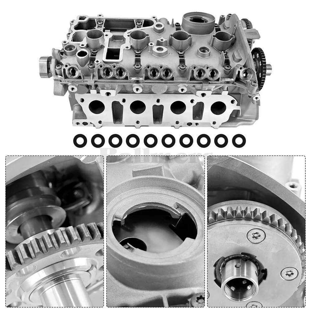 Testate complete adatte per A3 Q3 TT Quattro CC EOS 2.0 TFSI Scirocco Accessori per auto Codice articolo 06H103063 06H103064
