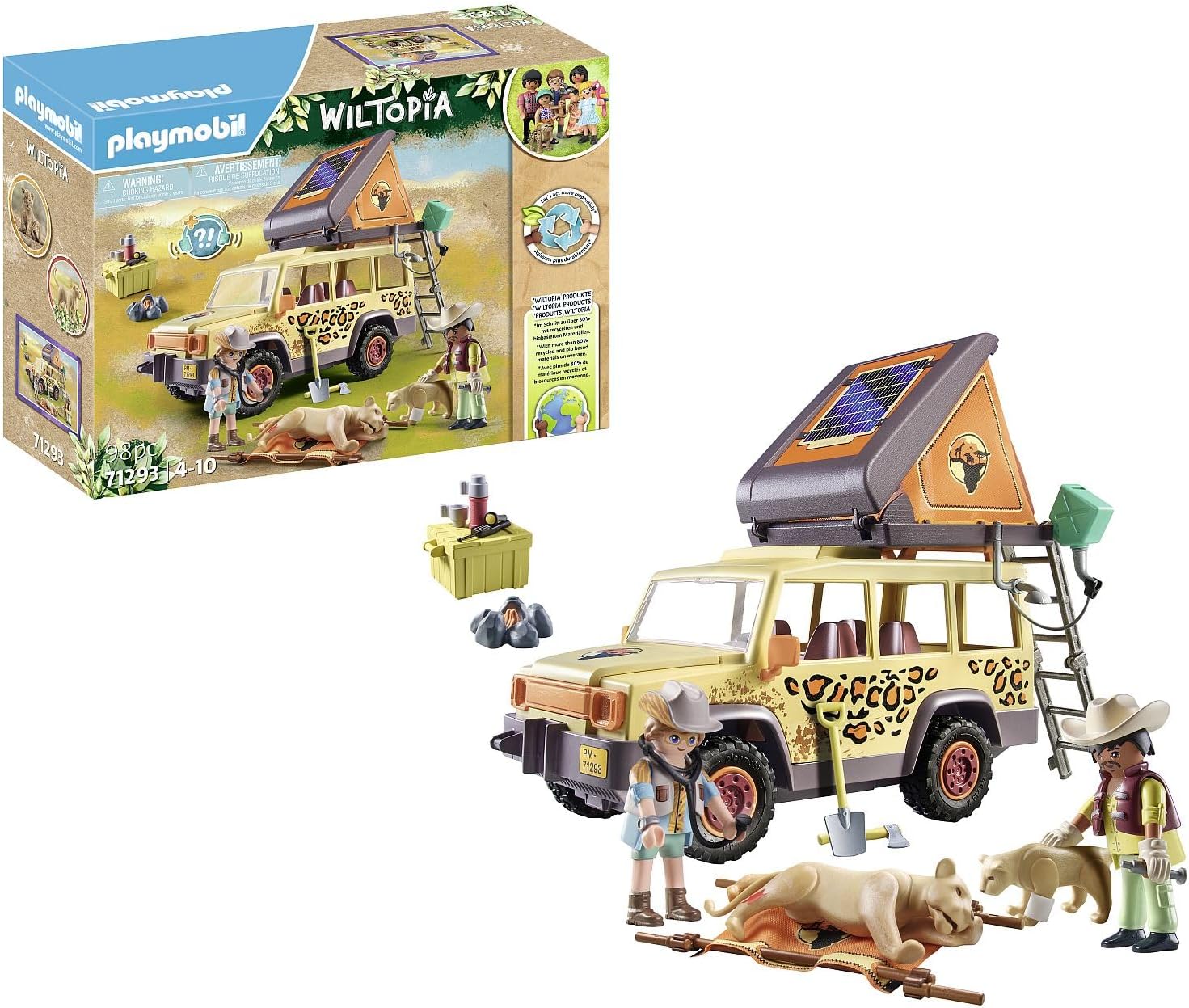 71293 Cross-Country Vehicle with Lions