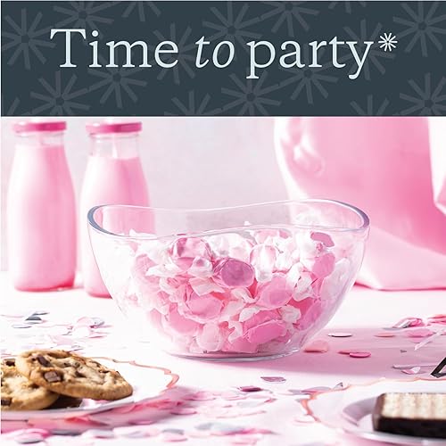 Miniatura 5 de Tazones para servir, ensaladeras grandes de 63.5 onzas para fiestas y todos los días, hermoso tazón de servir de diseño ondulado para