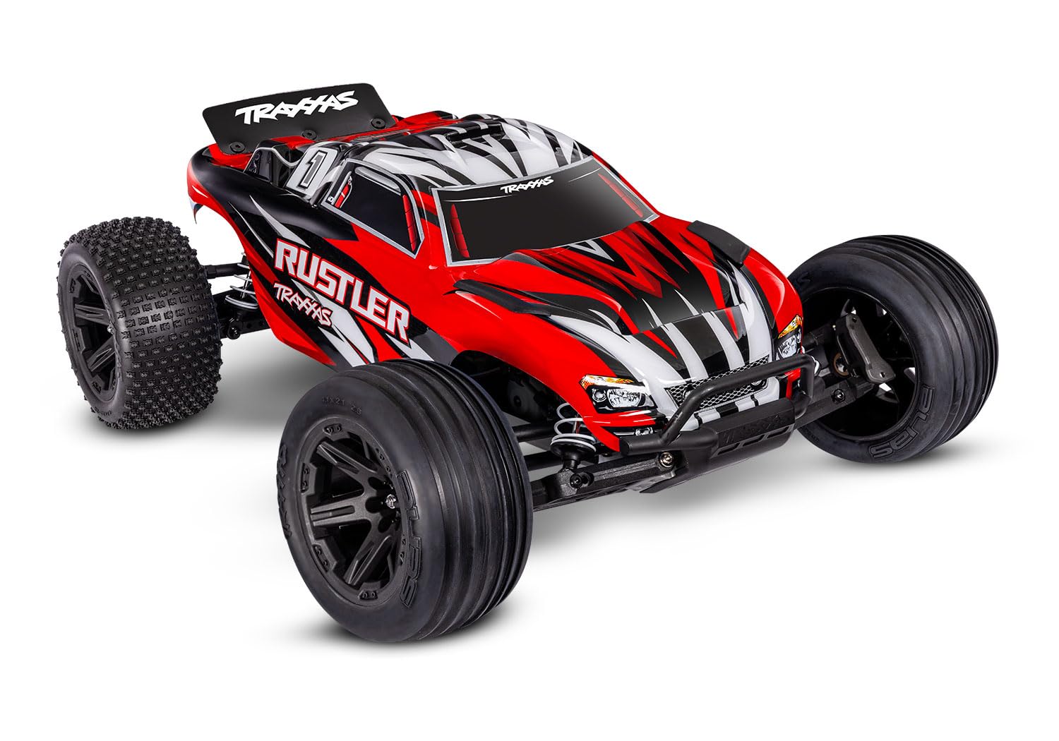 t Amazon.com: Traxxas Rustler 2WD XL-5 w/Battery Red : Toys & Games