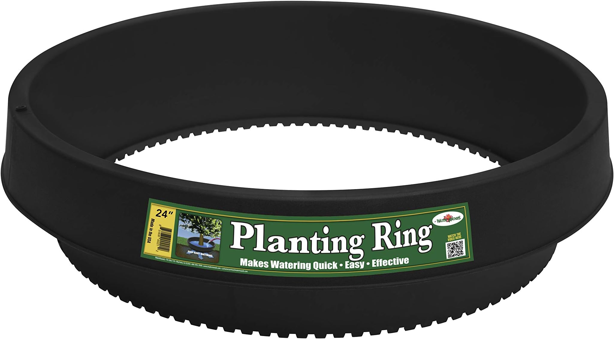 WaterRounds - 1 Pack, 24 in Planting Rings, Edging and Water Retention