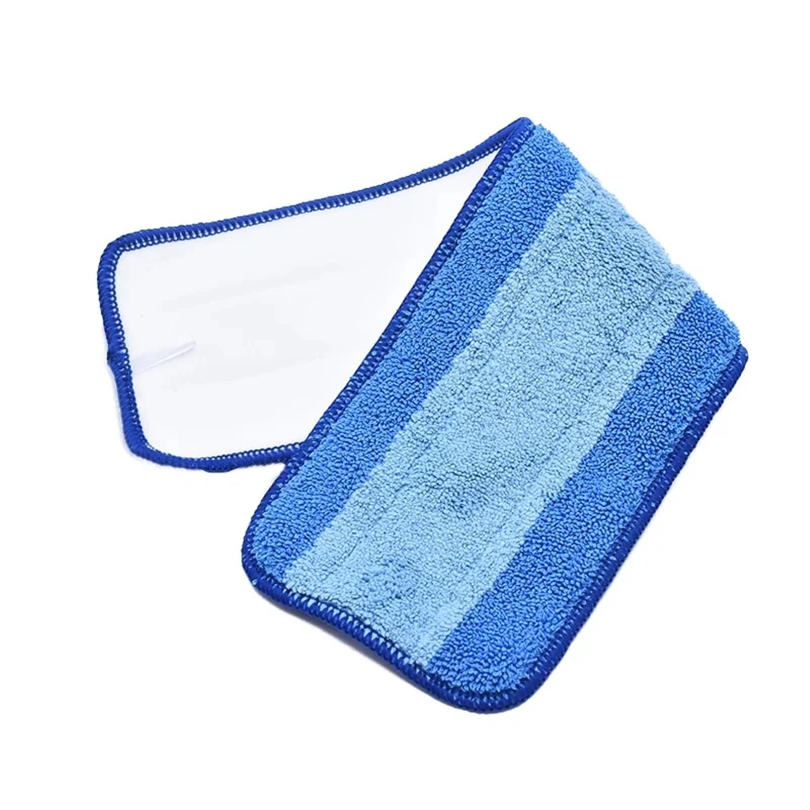 almohadillas para trapeador Paño de microfibra for fregar, almohadillas repuesto, sistema cuidado pisos, paño fregona plano húmedo/seco, herramientas limpieza(4PC)