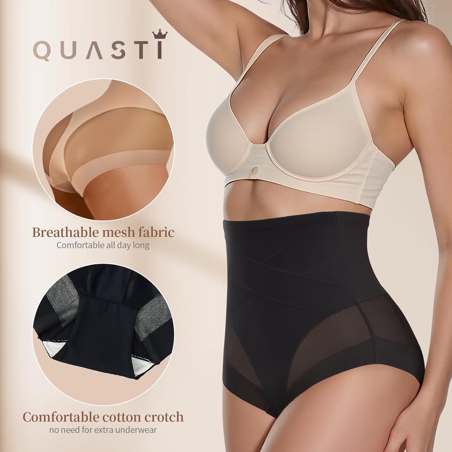 Shapewear Tummy Ccontorl Thong Underwear Girdle Body Shaper for women Seamless Stretch Women Panties 3pcs - Image 2