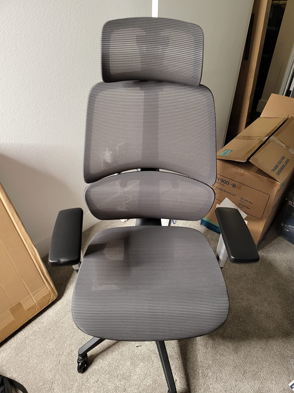 38/mo Finance LINSY HOME HighBack Office Chair, Swivel Ergonomic