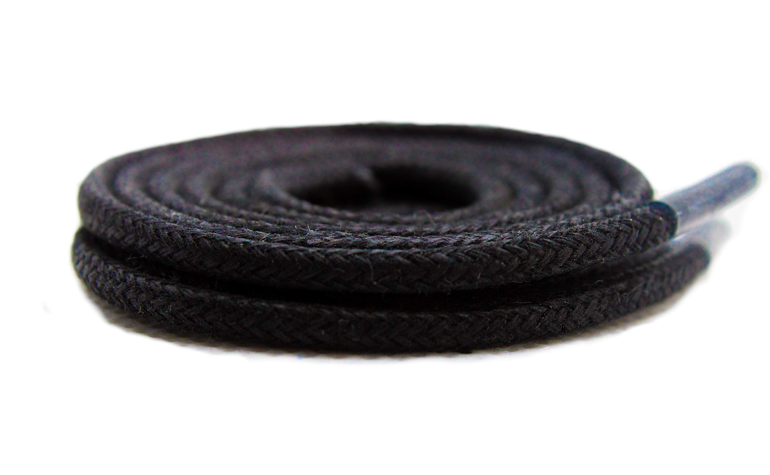 maxstrapz Very Thin Waxed Round Shoelaces 2.5mm Wax Laces fror Dress Shoes,