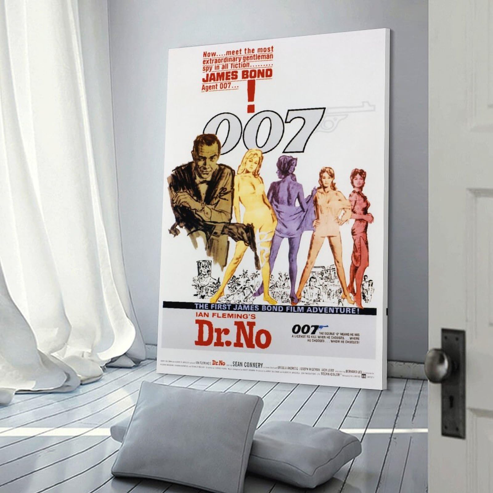 Amazon.co.jp: Dr. No映画表紙ポスター007は殺しの番号映画ポスター