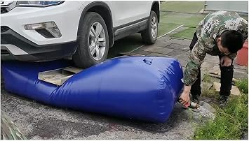 Foldable Water Jerry Can Collapsible Water Container, Bucket Transport Water Storage Bag, Portable Outdoor Leakproof PVC Plant Irrigation Equipment, Customizable