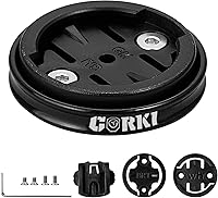 Vista 10 de corki Cycles Out Soporte de bicicleta extendido para bicicleta delantero compatible con Garmin Wahoo Bryton Cateye Bike Computer Compatible