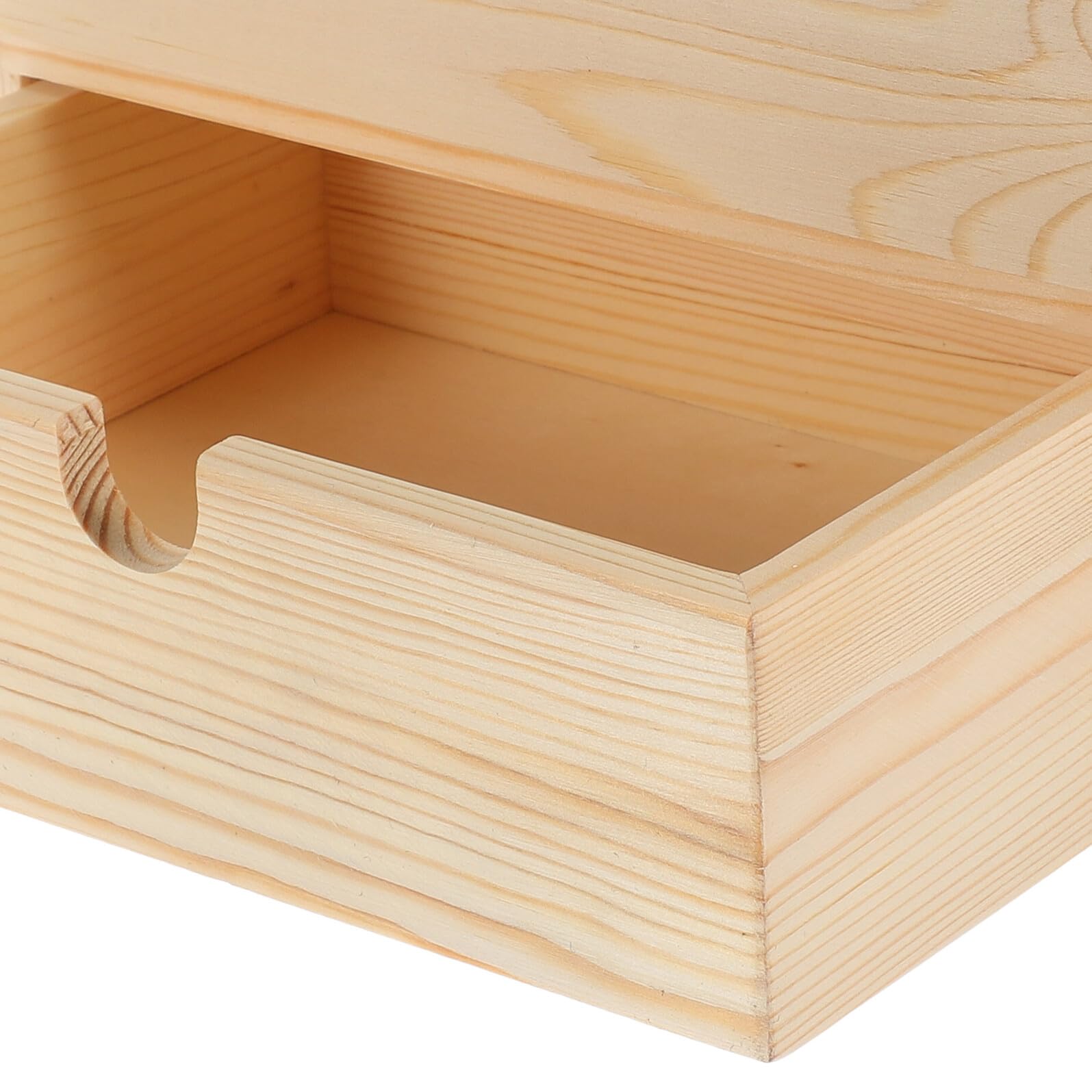 Schreibtisch-organizer aus Holz mit Schubladen Aufbewahrungsbox für Schmuck und Schreibwaren Schmuckschublade für Haushalt und Büro