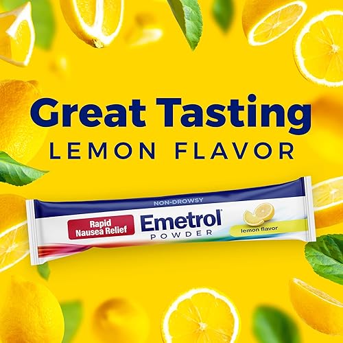 Miniatura 3 de Emetrol Mezcla de polvo para aliviar las náuseas sin somnolencia, mezcla de bebidas con electrolitos para aliviar rápidamente el malestar estomacal