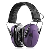 Apollo Electronic Earmuffs For Shooting w/Gel Ear Pads, 24dB NRR, Noise Cancelling Ear Protection Headset